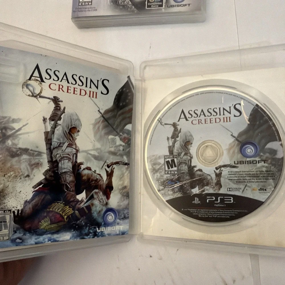 Assassin's Creed PS3 Lot: I, II, III,  & Revelations - Complete CIB Game